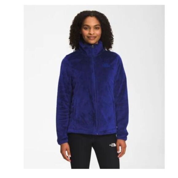 Tnf- north face royal bright blue osito fleece Jacket/coat small - Picture 1 of 8